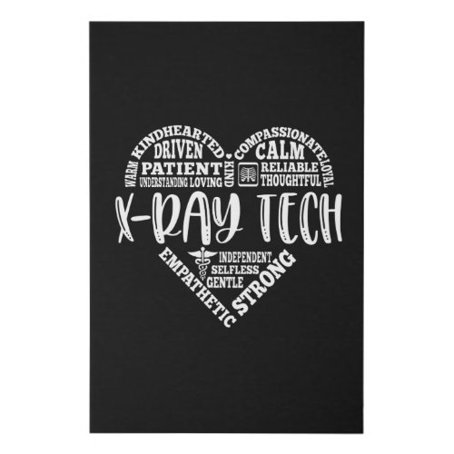 X_ray tech Xray technologist Faux Canvas Print