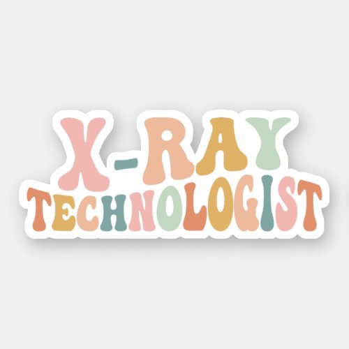 X_ray Tech Xray Technologist Grad Gift Sticker