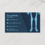 X-Ray Technician Orthopedic Rheumatologist Business Card