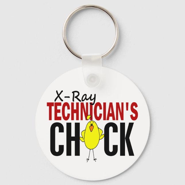 X-Ray Technician's Chick Keychain (Front)
