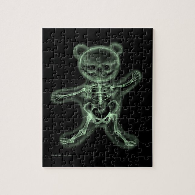 X-Ray Teddy bear! Jigsaw Puzzle (Vertical)