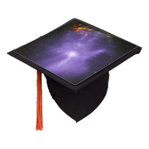 X-Ray Telescopes Ghostly Cosmic Hand Graduation Cap Topper