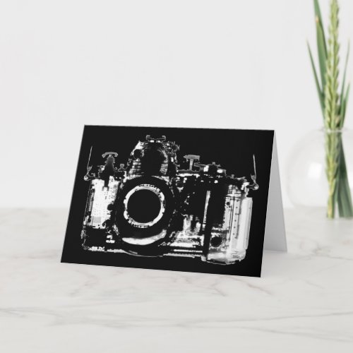 X_RAY VISION CAMERA _ BLACK  WHITE CARD