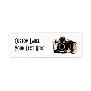 X-RAY VISION CAMERA - SEPIA LABEL