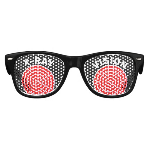 X_RAY VISION FUNNY RETRO SUNGLASSES FUN_Glasses