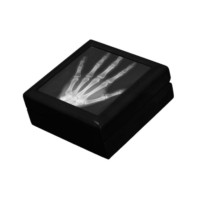 X-Ray Vision Human Hand - Black & White Gift Box (Side)