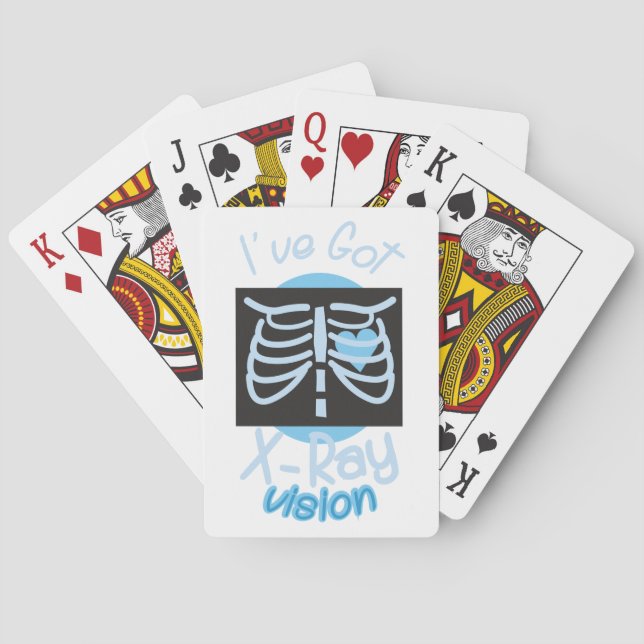 X-Ray Vision Poker Cards (Back)