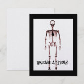 X-Ray Vision Single Skeleton White Red (Front/Back)