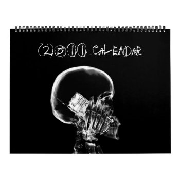 X-ray Vision Skeleton 2011 Calendar by VoXeeD at Zazzle