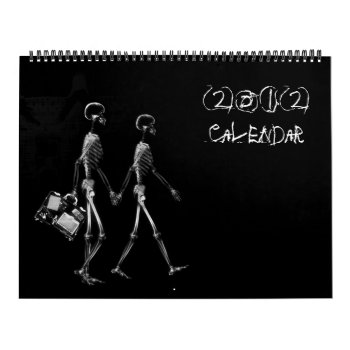 X-ray Vision Skeleton 2012 Calendar by VoXeeD at Zazzle