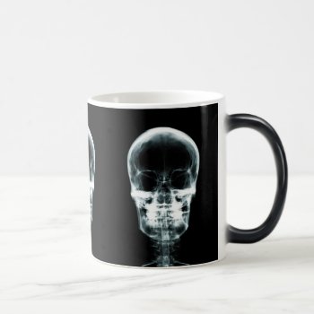 X-ray Vision Skeleton Skull - Original Magic Mug by VoXeeD at Zazzle