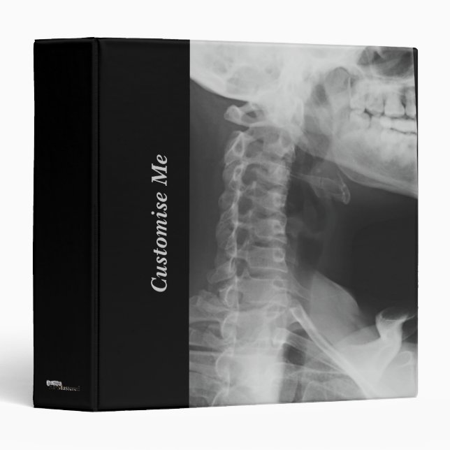 X-rayed 2 binder (Front/Spine)