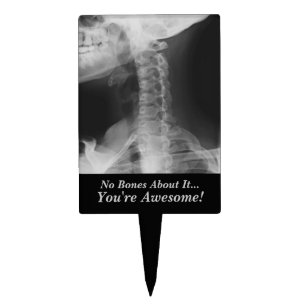 X-rayed 2 cake topper