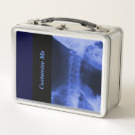 X-rayed 2 - Electromagnetic Blue Metal Lunch Box at Zazzle