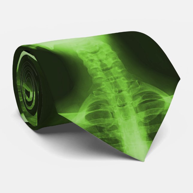 X-rayed 2 - Radioactive Green Tie (Rolled)