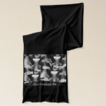 X-rayed Scarf<br><div class="desc">No need to be a radiographer to appreciate the electromagnetism of these skeletal images. Take style to a whole new wavelength with the help of this fabulous photonic design.</div>