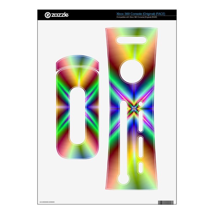 X Symbol XBOX 360 Console Skin