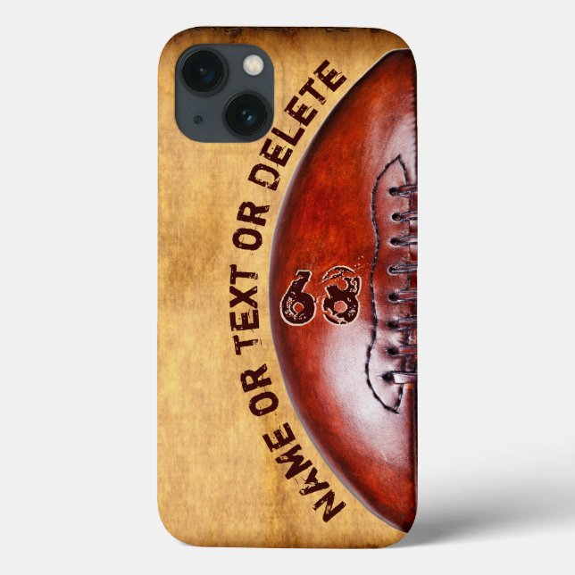 X Treme Tough Personalized Football Phone Cases (Back)