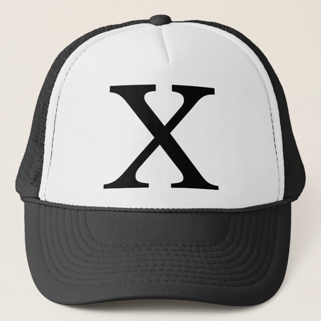 X TRUCKER HAT (Front)