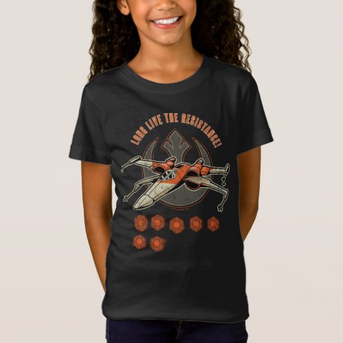 X_Wing Starfighter Battle Tally Graphic T_Shirt