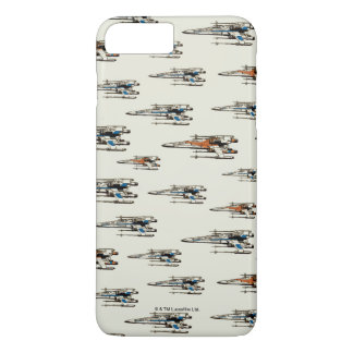 X-Wing Starfighter Pattern iPhone 8 Plus/7 Plus Case