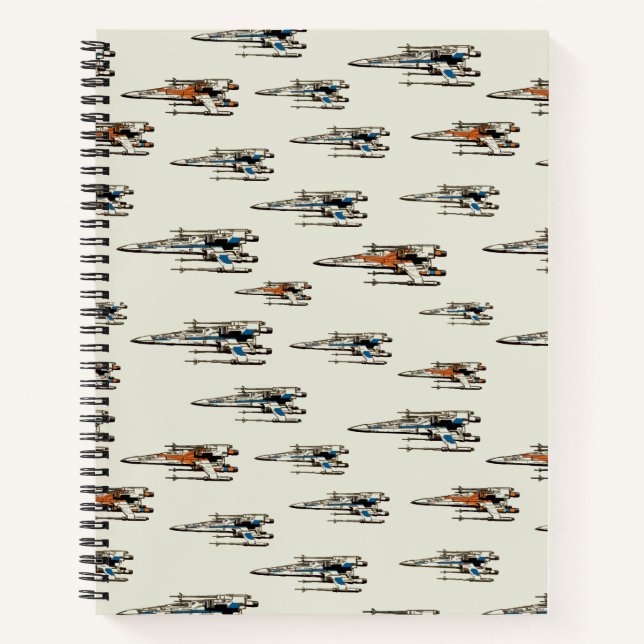 X-Wing Starfighter Pattern Notebook (Front)