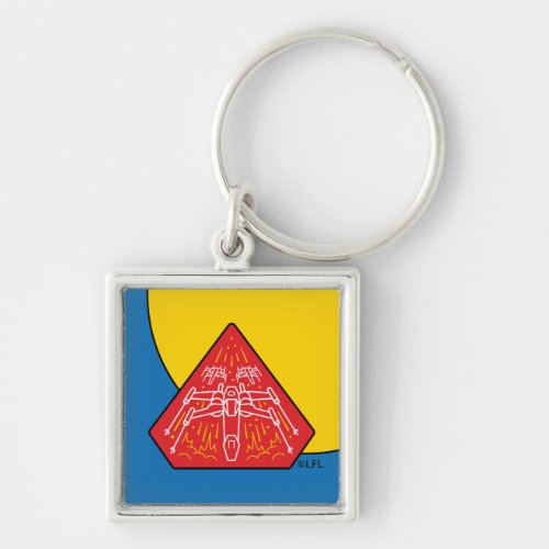 X_Wing Starfighters Badge Keychain