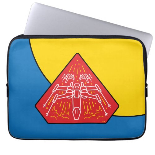 X_Wing Starfighters Badge Laptop Sleeve