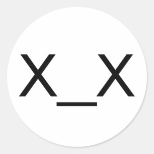 x_x Dead Emoticon Stickers