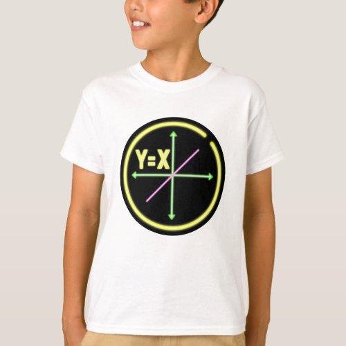 XY Liner equation Math Geek T_Shirt