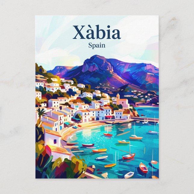 Xàbia Spain Postcard (Front)