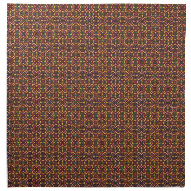 Xaltipac Starbursts Cloth Napkin (Front)