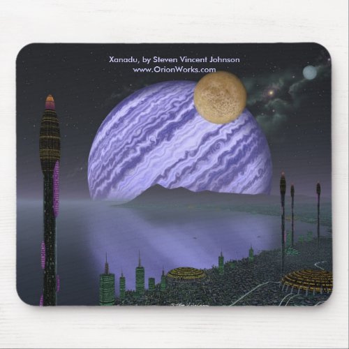 Xanadu Xanadu by Steven Vincent JohnsonwwwOr Mouse Pad