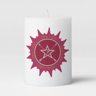 Xango e Yansã Pillar Candle