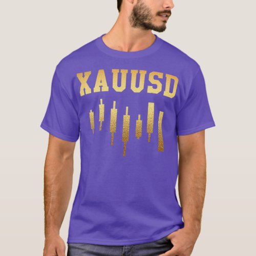 XAUUSD Day trading Gold forex Metals T_Shirt