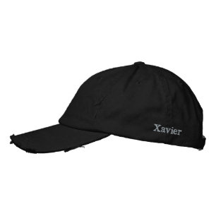 "Xavier" Men's Name Embroidered, Embroidered Baseball Cap