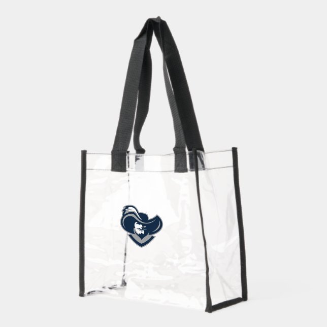 Xavier Musketeers Clear Tote Bag (Left)