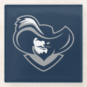 Xavier Musketeers Glass Coaster