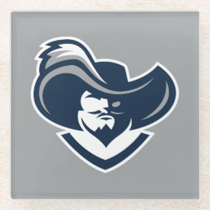 Xavier Musketeers Glass Coaster