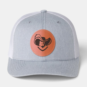 Xavier Musketeers Leather Patch Hat