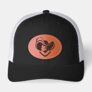 Xavier Musketeers Leather Patch Hat