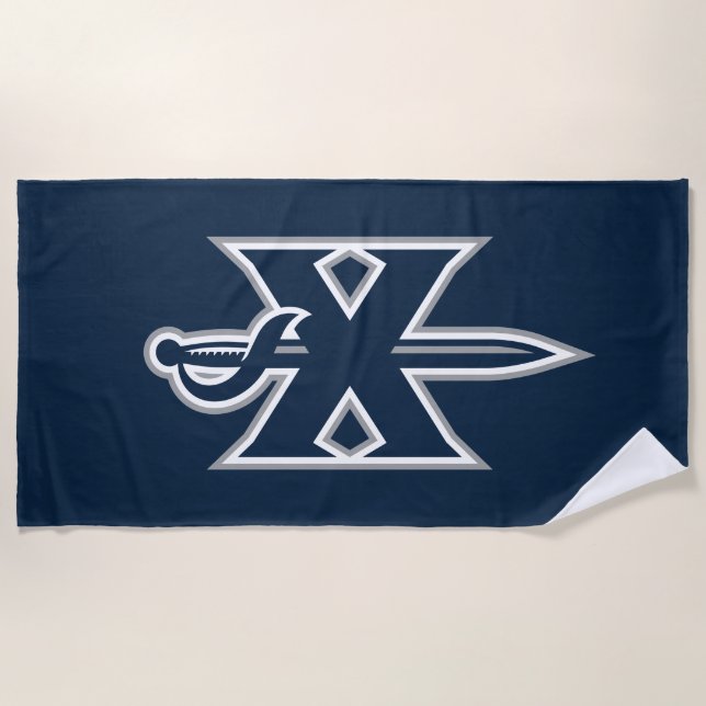 Xavier Musketeers Sword Beach Towel (Front)