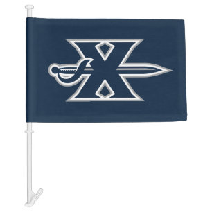 Xavier Musketeers Sword Car Flag