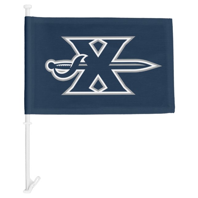 Xavier Musketeers Sword Car Flag (Front)