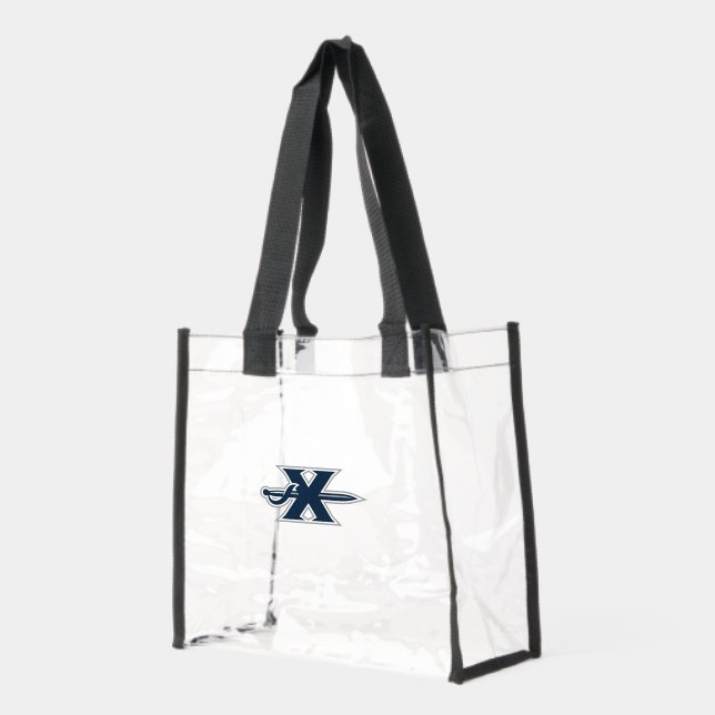 Xavier Musketeers Sword Clear Tote Bag (Left)