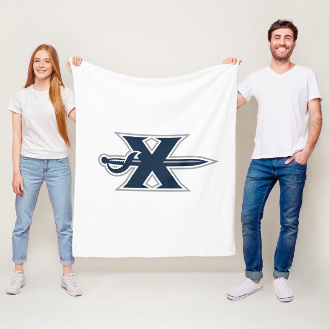 Xavier Musketeers Sword Fleece Blanket (In Situ)