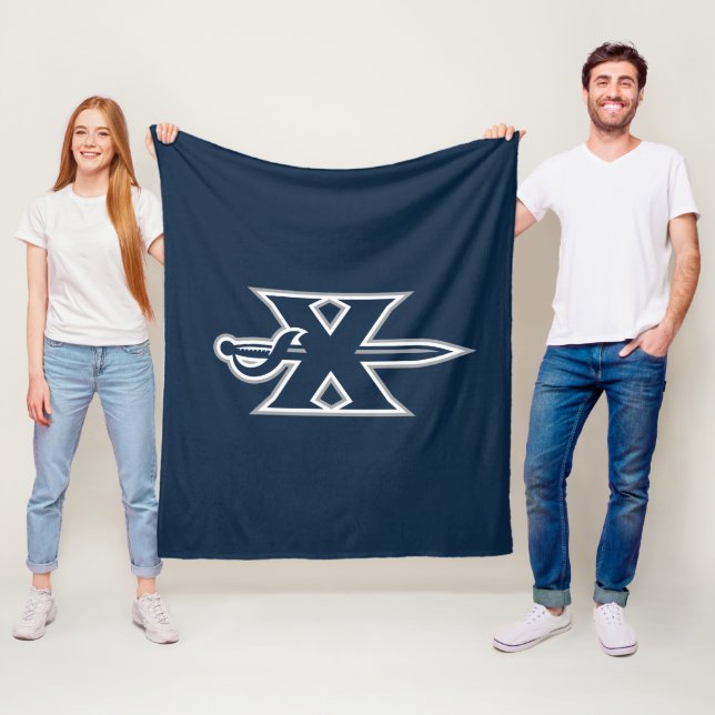Xavier Musketeers Sword Fleece Blanket (In Situ)
