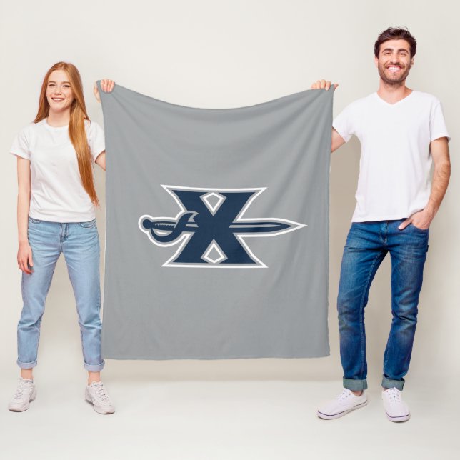 Xavier Musketeers Sword Fleece Blanket (In Situ)
