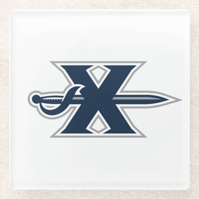 Xavier Musketeers Sword Glass Coaster (Front)