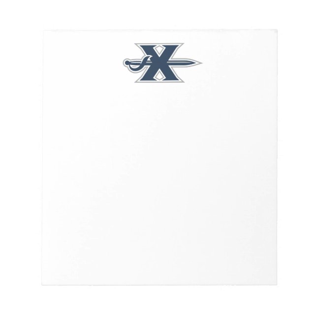 Xavier Musketeers Sword Notepad (Front)